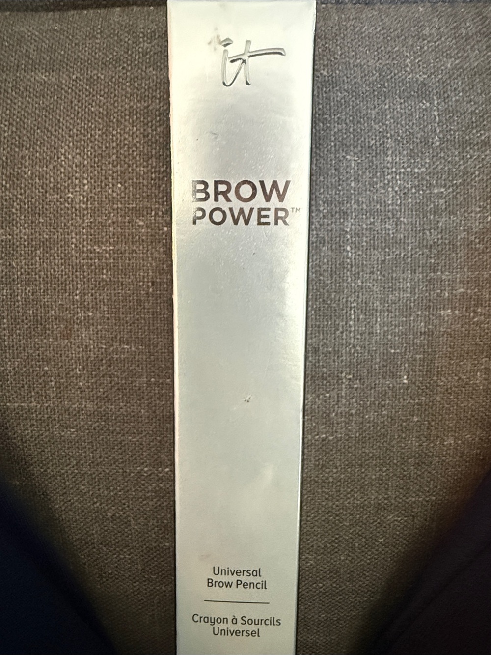 it cosmetics Brow Power Universal Brow Pencil - Silver/Taupe Packaging